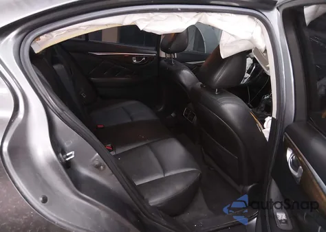 2018 Infiniti Q50 3.0T Luxe z USA, uszkodzony, nr VIN JN1EV7AP2JM352411